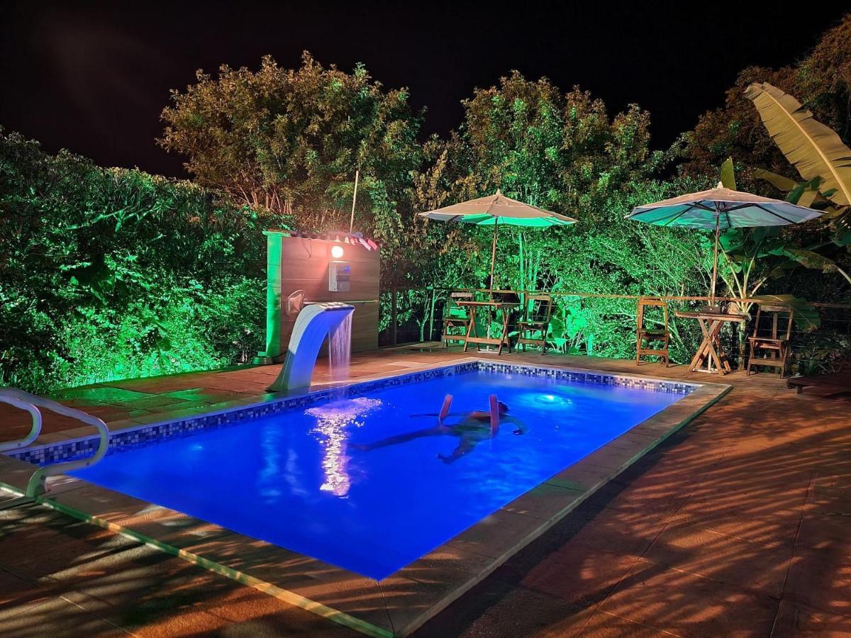 Vila Pitangueira - Apto no coração de Serra Grande com Piscina, Jacuzzi, Internet Rápida em meio a Natureza Exterior foto